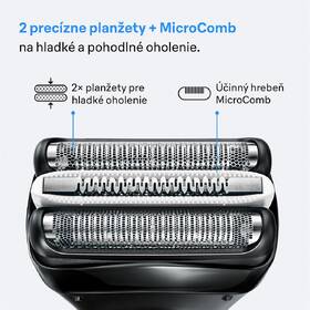 Holiaci strojček Braun 3000S sivý

 obrázok produktu 7 z 10