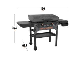 Gril záhradný plynový Blackstone 28" Griddle BS-2311 

 obrázok produktu 1 z 8