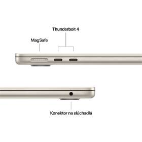 Notebook Apple 13" M5 10× CPU 10× GPU, 24 GB, 1 TB - hviezdne biely SK 

 obrázok produktu 5 z 8