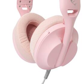 Headset White Shark PARROT pro PC, PS4/PS5, Mac ružový

 obrázok produktu 4 z 9
