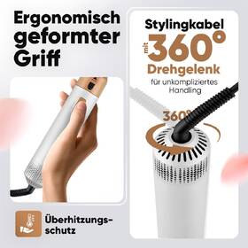 Styler ProfiCare HAS 3132 G biela/zlatá

 obrázok produktu 15 z 16