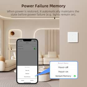 Vypínač IMMAX NEO SMART Nexa 2tlačítkový biely

 obrázok produktu 8 z 9