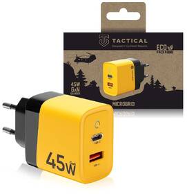 Nabíjačka do siete Tactical Microgrid GaN 45 W žltá

 obrázok produktu 3 z 4