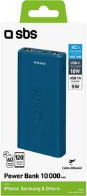 Powerbank SBS 10000 mAh, USB-C/2x USB-A modrá

 obrázok produktu 1 z 1