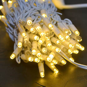 Vianočné osvetlenie ColorWay vonkajšie, 100 LED, 220VAC, 10m, teplá biela 

 obrázok produktu 4 z 19