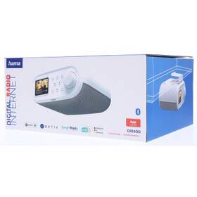 Internetový rádioprijímač s DAB+ Hama DIR400 biely

 obrázok produktu 3 z 3