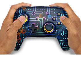 Gamepad PowerA Enhanced - Nintendo Switch Lumectra - Pac Man, Neon Arcade čierny

 obrázok produktu 15 z 17