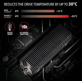 Chladič Axagon CLR-M2XT, M.2 SSD 2280, 24 mm čierny

 obrázok produktu 3 z 3