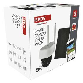 IP kamera EMOS GOSMART venkovní, Wi-Fi IP-1200 WASP 5MPX biela

 obrázok produktu 13 z 18