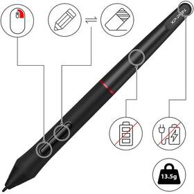 Pasívne pero XPPen PA2 pro Artist 12 Pro/13.3 Pro/15.6 Pro/22R Pro/24 Pro 

 obrázok produktu 2 z 7