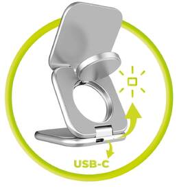 Bezdrôtová nabíjačka Mobile Origin 3in1 Qi2 25W UltraSlim PW36 strieborná

 obrázok produktu 4 z 11