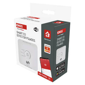 Detektor oxidu uhoľnatého EMOS GoSmart TCS0101W, Wi-Fi 

 obrázok produktu 11 z 13