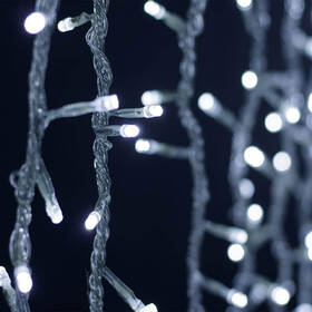 Vianočné osvetlenie ColorWay vnútorné, 300 LED, 3× 3m, 220–240V AC, studená biela 

 obrázok produktu 7 z 18