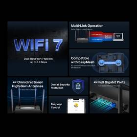 Router Mercusys MR25BE Wi-Fi 7 BE3600 čierny

 obrázok produktu 2 z 9