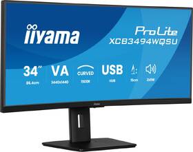 Monitor IIYAMA ProLite XCB3494WQSU-B1 čierny

 obrázok produktu 4 z 10