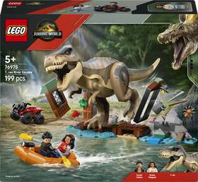 Stavebnica LEGO® Jurassic World  76975 T-rex a útěk po řece 

 obrázok produktu 8 z 9