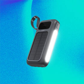 Powerbank Spello by Epico ForcePack 5in1 20000mAh solární, s integrovanými kabely SP25 sivá

 obrázok produktu 3 z 5