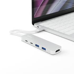 USB Hub Epico UltraHub 5in1 Slim Alu EH15 USB-C strieborný

 obrázok produktu 3 z 3