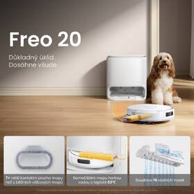 Robotický vysávač Narwal Freo 20 J68 biely

 obrázok produktu 1 z 12