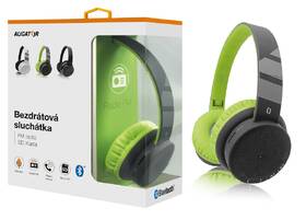 Slúchadlá Aligator AH02, FM, SD karta zelená

 obrázok produktu 2 z 3