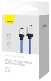 Kábel Baseus USB-L 2,4A 2M BLU 

 obrázok produktu 7 z 7