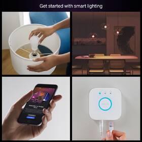 Štartovacia sada Philips Hue Essential Bluetooth, 8 W, E27, White and Color Ambiance (3 ks) + Bridge kit 

 obrázok produktu 3 z 9