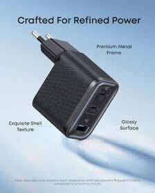 Nabíjačka do siete Anker Nano 70W, 2xUSB-C, 1xUSB čierna

 obrázok produktu 4 z 5