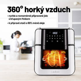 Fritéza teplovzdušná Lauben Air Fryer Oven 1500SB 

 obrázok produktu 13 z 16