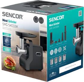 Mlynček na mäso Sencor SMG 5400BK čierny

 obrázok produktu 10 z 10