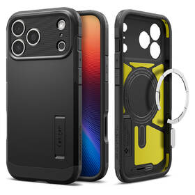 Kryt na mobil Spigen Tough Armor T MagSafe na Apple iPhone 17 Pro / 18 Pro čierny

 obrázok produktu 3 z 10