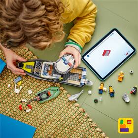 Stavebnica LEGO® City 60456 Honička v policejní lodi 

 obrázok produktu 5 z 8