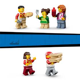 Stavebnica LEGO® City 60496 Donáška pizze s vozidlami 

 obrázok produktu 9 z 9