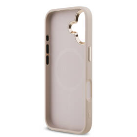 Kryt na mobil Guess PU Leather 4G Triangle Logo Gold Frame MagSafe na Apple iPhone 17 ružový

 obrázok produktu 6 z 7