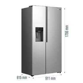 Americká chladnička Gorenje NRS917C61X nerez

 obrázok produktu 6 z 10
