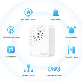 Riadiaca jednotka TP-Link Tapo H100, Smart IoT Hub 

 obrázok produktu 1 z 7