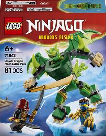 Stavebnica LEGO® NINJAGO® 71862 Bojový balíček: Lloydov dračí oblek 

 obrázok produktu 5 z 8