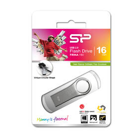 USB flashdisk Silicon Power Firma F80 16GB strieborný

 obrázok produktu 4 z 4