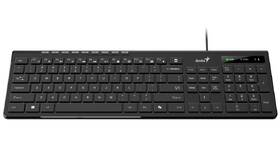 Klávesnica Genius Slimstar 230 II, drôtová, copilot, USB, CZ+SK layout čierna

 obrázok produktu 2 z 3