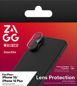 Ochranné sklo šošovky fotoaparátu ZAGG Camera Glass Elite Anti Glare na Apple iPhone 16/16 Plus 

 obrázok produktu 3 z 3