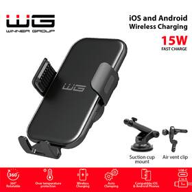Držiak na mobil WG 41 s bezdrôtovým nabíjaním 15W čierny

 obrázok produktu 7 z 7