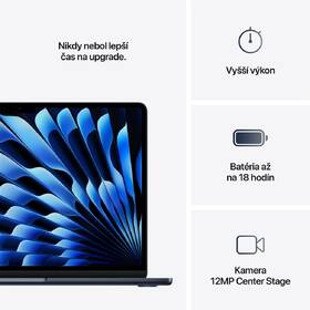 Notebook Apple 13" M4 10× GPU, 16GB, 512GB - polnočný SK 

 obrázok produktu 9 z 10
