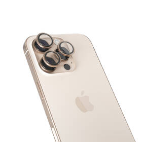 Ochranné sklo šošovky fotoaparátu Epico Aluminium Lens Protector na Apple iPhone 16 Pro/16 Pro Max béžové

 obrázok produktu 1 z 2