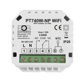Termostat Elektrobock PT740W-NP WIFI biely

 obrázok produktu 4 z 4