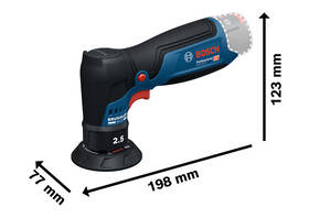 Excentrická brúska Bosch Professional GEX 12V-77 (bez baterie) 

 obrázok produktu 1 z 7