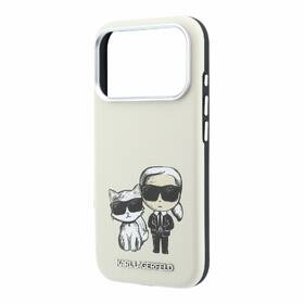 Kryt na mobil Karl Lagerfeld PU Semi Wrap Smooth Sketch Bodies Magsafe na Apple iPhone 18 Pro béžový

 obrázok produktu 1 z 6