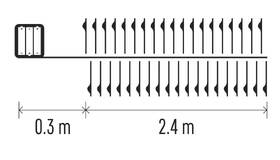 Vianočné osvetlenie EMOS 100 LED nano reťaz - ježko, 2,4 m, 3x AA, vnútorná, teplá biela, časovač 

 obrázok produktu 9 z 10