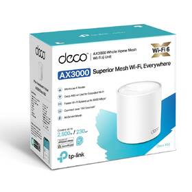 Kompletný Wi-Fi systém TP-Link Deco X50 (1 ks) biely

 obrázok produktu 7 z 7