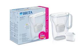 Filtrácia vody BRITA Style Essential 2,4 l + filtr Maxtra Pro (Hard Water a Pure Performance), 2 ks biela

 obrázok produktu 1 z 1