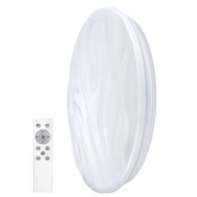 LED stropné svietidlo Solight LED smart Wave, 30W, 2300lm, wifi, RGB + CCT, diaľkové ovládanie biele

 obrázok produktu 3 z 5