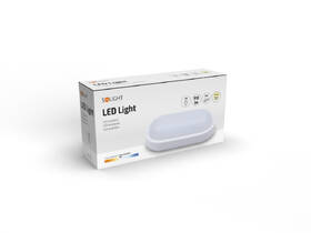 LED stropné svietidlo Solight oválne, 13W, 910lm, 4000K, IP54, 21cm biele

 obrázok produktu 7 z 7